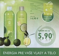 Jumbo šampón s výťažkom z limety a zázvoru PLUS Sprchovací gél